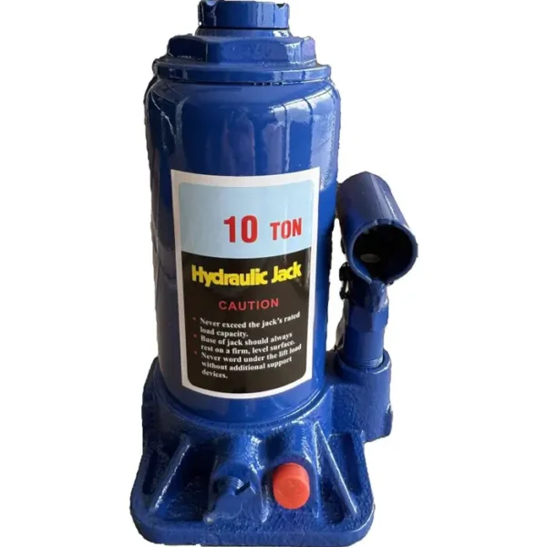 10 t Hydraulic bottle jack with safety valve 55049